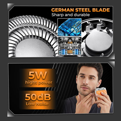 Men's Portable Mini Rotary Electric Shaver US