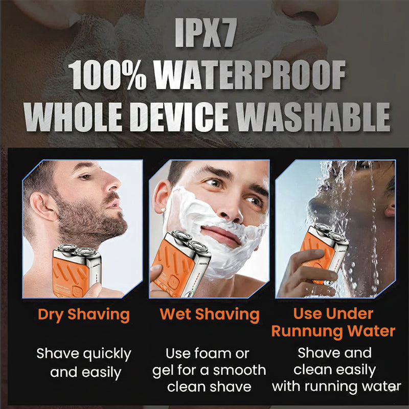 Men's Portable Mini Rotary Electric Shaver US