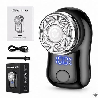 EXCLUSIVE 70% OFF + 🎁🪒 2026 VERSION Mini-Shave Portable Electric Shaver | 3M+ Sold Worldwide🏆9,900RPM Power | 120-Min Runtime | IPX7 Wet & Dry Use