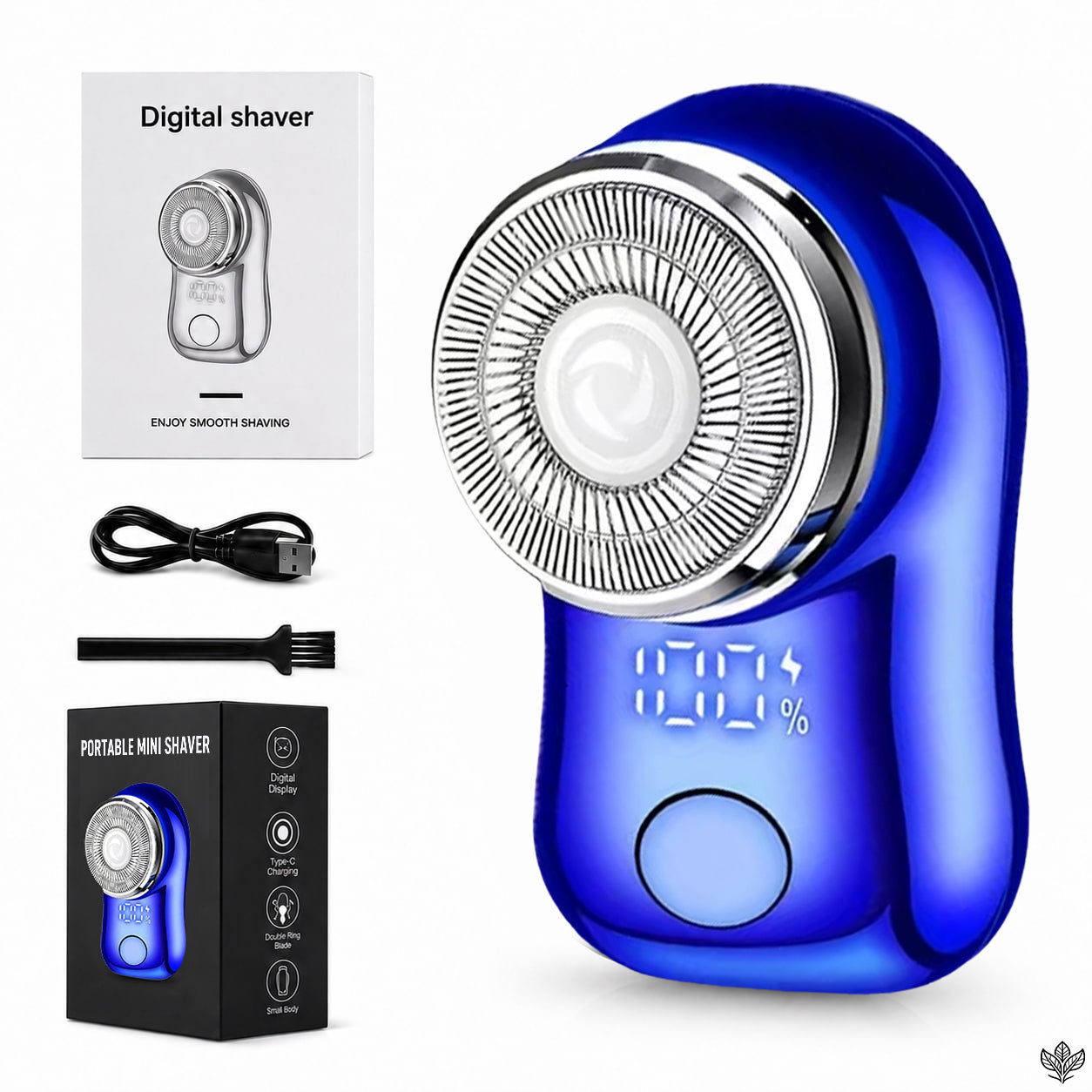 EXCLUSIVE 70% OFF + 🎁🪒 2026 VERSION Mini-Shave Portable Electric Shaver | 3M+ Sold Worldwide🏆9,900RPM Power | 120-Min Runtime | IPX7 Wet & Dry Use