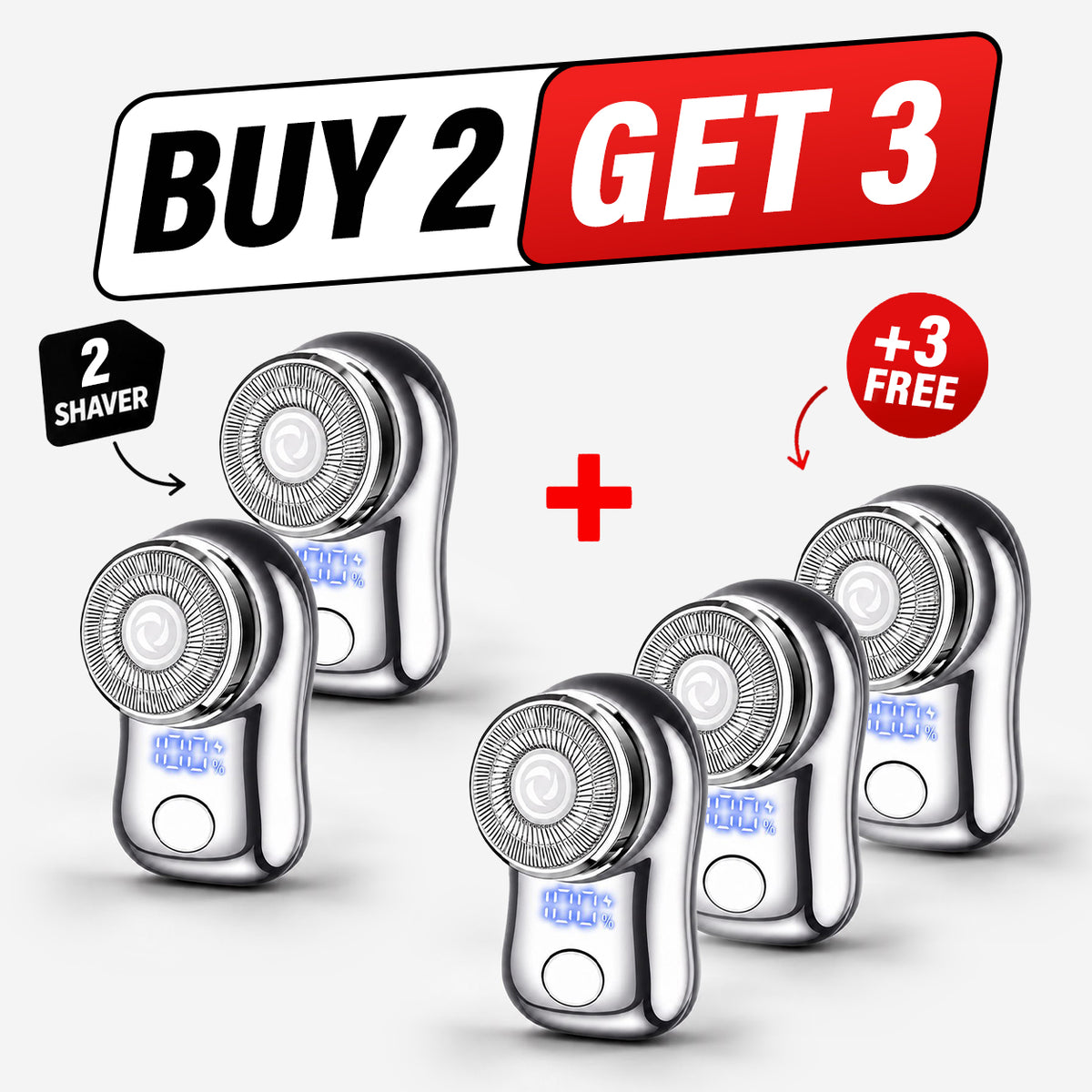 Mini-Shave Portable Electric Shaver