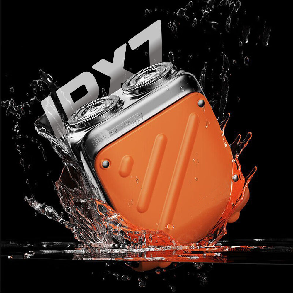 ⏰ 60% OFF + FREE GIFT 🔥 Men's Portable Mini Rotary Electric Shaver, 2026 Upgraded Rechargeable Wet/Dry Shaver