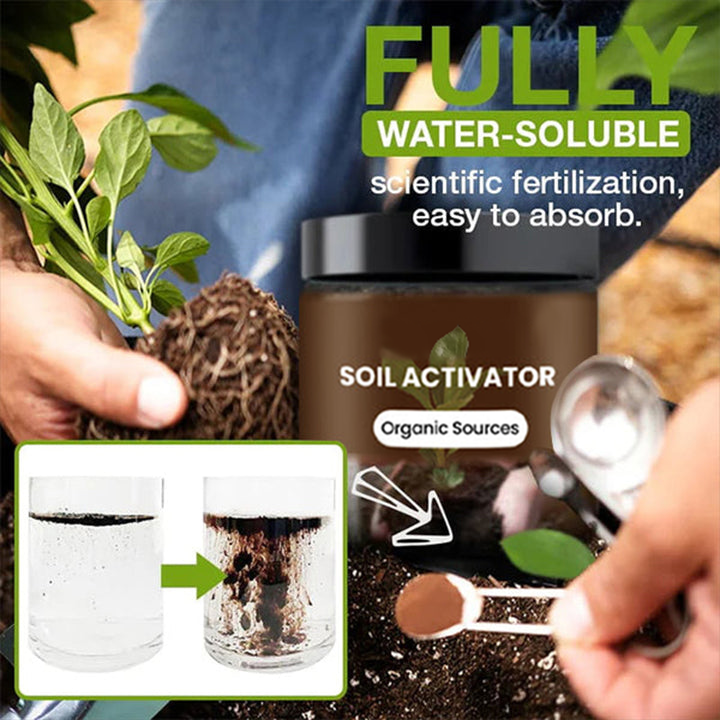 ⏰ Sale 60% OFF🔥 Soil Pro Activator 🌱 Revive Your Soil, Boost Plant Growth Naturally