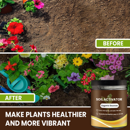 ⏰ Sale 60% OFF🔥 Soil Pro Activator 🌱 Revive Your Soil, Boost Plant Growth Naturally