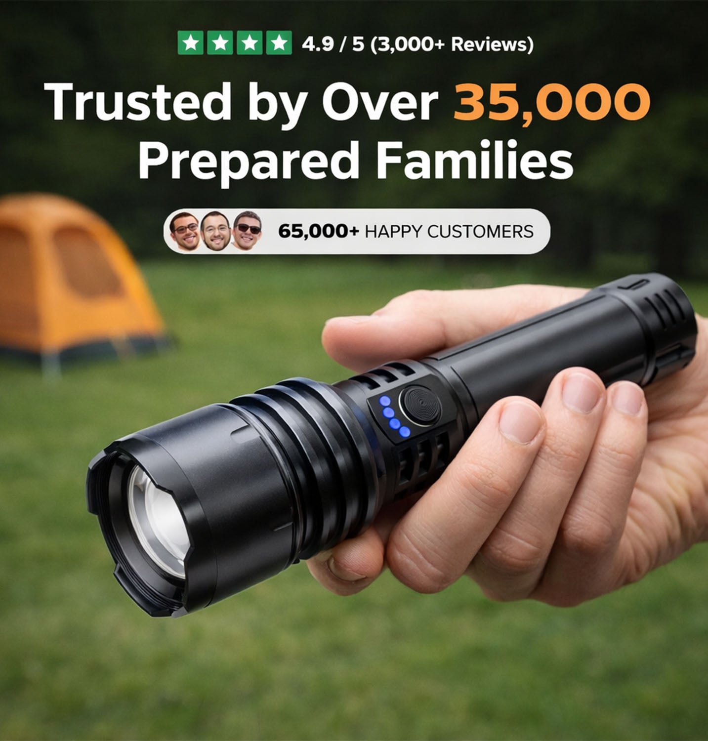 🔦 Super Bright Ultimate Tactical Flashlight