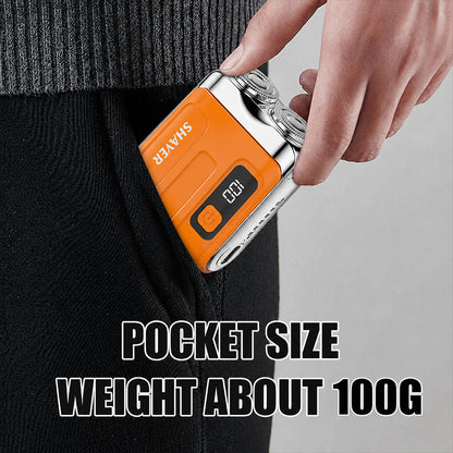 ⏰ MEGA SALE 70% OFF + FREE GIFT🔥2026 NEW Portable Mini Rotary Electric Shaver|1M+ Sold Worldwide 🏆| 9000RPM Magnetic Dual-Head |Rechargeable IPX7 Waterproof Wet/Dry