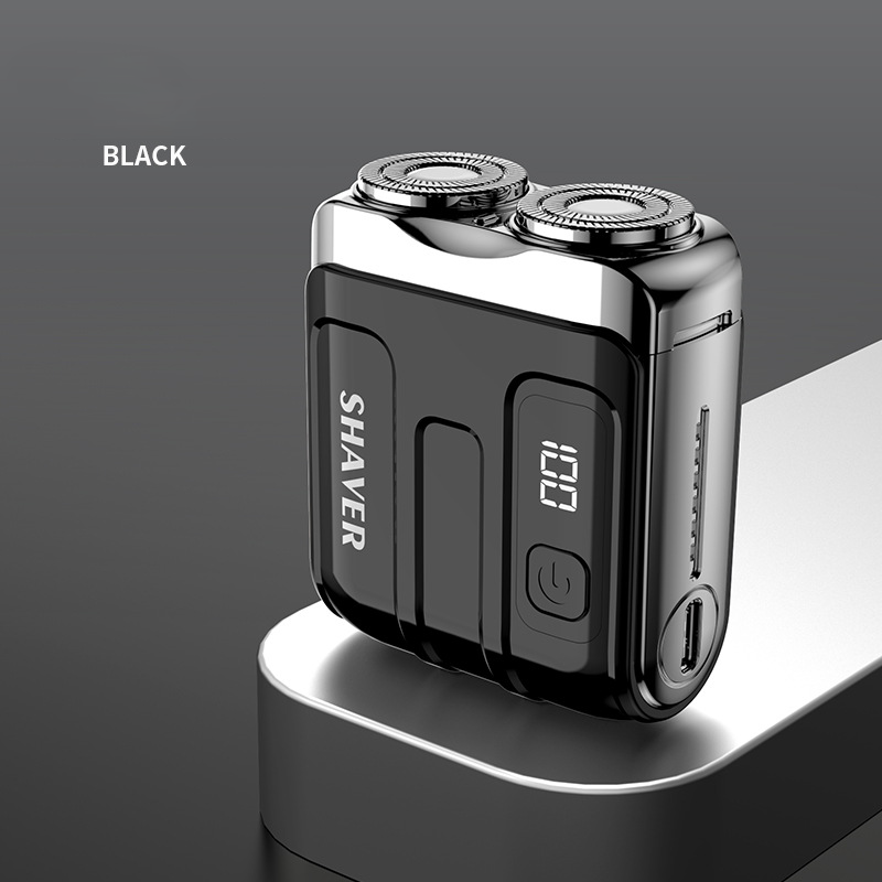 ⏰ MEGA SALE 70% OFF + FREE GIFT🔥2026 NEW Portable Mini Rotary Electric Shaver|1M+ Sold Worldwide 🏆| 9000RPM Magnetic Dual-Head |Rechargeable IPX7 Waterproof Wet/Dry