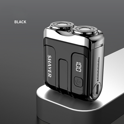 ⏰ MEGA SALE 70% OFF + FREE GIFT🔥2026 NEW Portable Mini Rotary Electric Shaver|1M+ Sold Worldwide 🏆| 9000RPM Magnetic Dual-Head |Rechargeable IPX7 Waterproof Wet/Dry