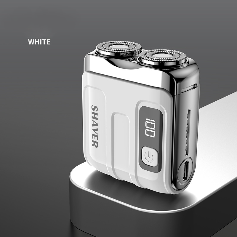 ⏰ MEGA SALE 70% OFF + FREE GIFT🔥2026 NEW Portable Mini Rotary Electric Shaver|1M+ Sold Worldwide 🏆| 9000RPM Magnetic Dual-Head |Rechargeable IPX7 Waterproof Wet/Dry