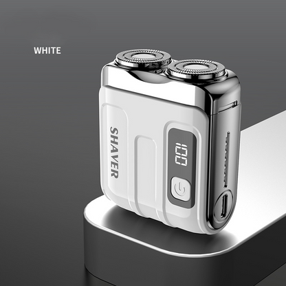⏰ MEGA SALE 70% OFF + FREE GIFT🔥2026 NEW Portable Mini Rotary Electric Shaver|1M+ Sold Worldwide 🏆| 9000RPM Magnetic Dual-Head |Rechargeable IPX7 Waterproof Wet/Dry