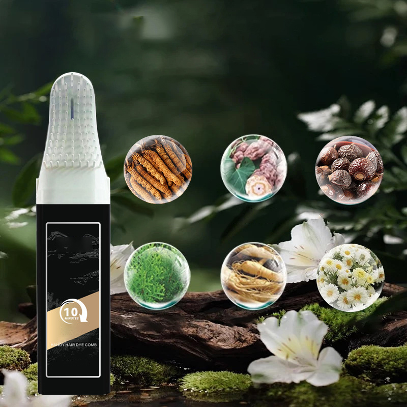 Hair Dye Comb & Shampoo