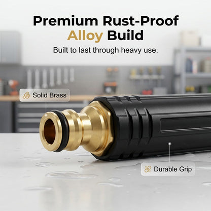 LAST DAY SALE 60% OFF⏳ Heavy Duty Adjustable Twist Hose Nozzle 🚀X10 Power Boost