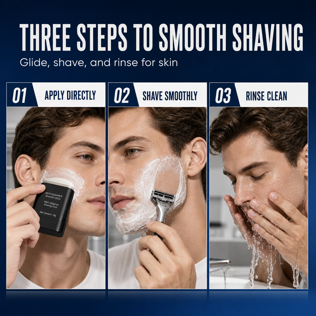 Men's 3-in-1 Shaving Stick