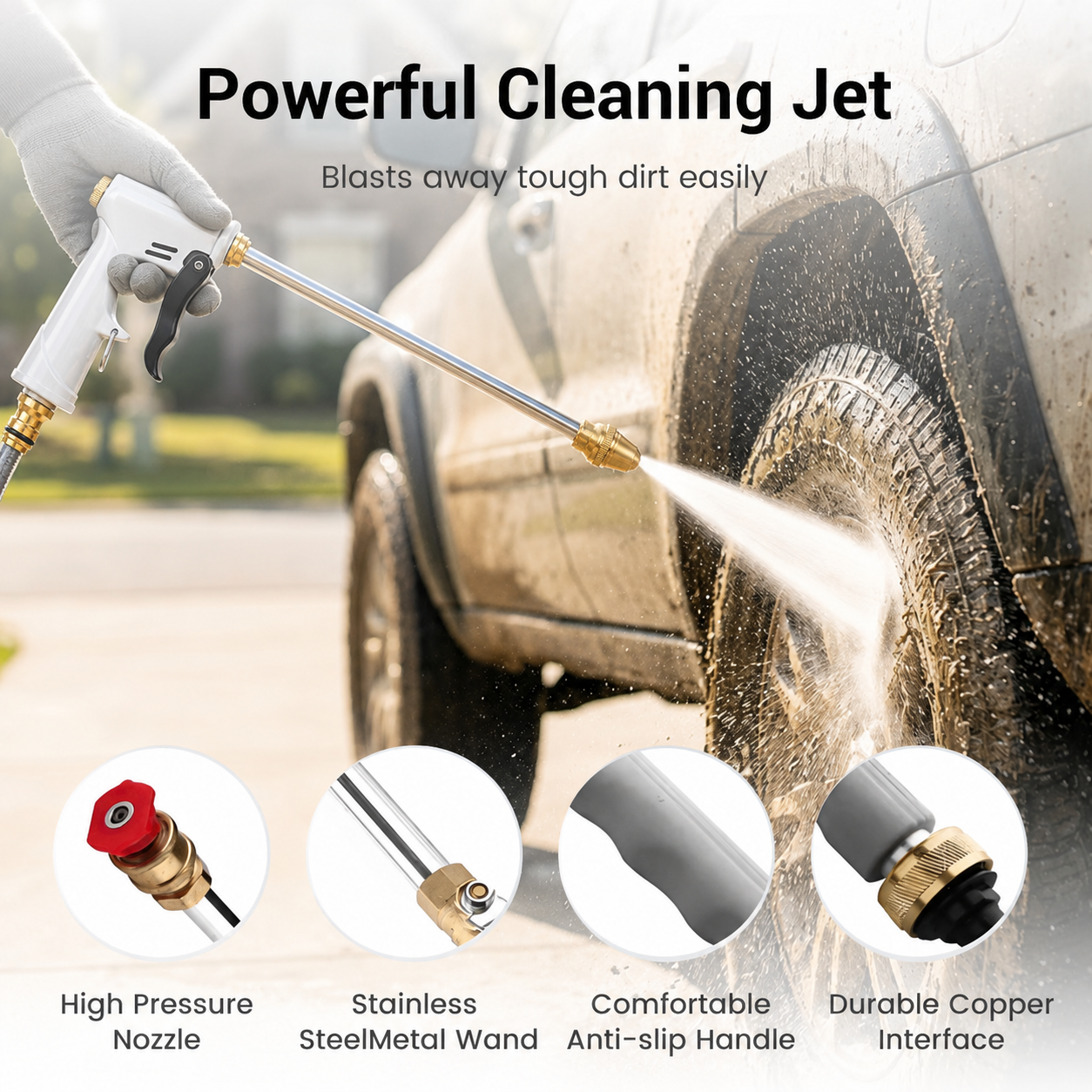 60% OFF🔥 High-Pressure Water Gun Wand ⚡ Instantly Power Clean