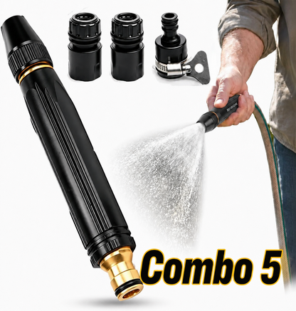 🔥SUMMER SALE: 70% OFF🔥Heavy Duty Adjustable Twist Hose Nozzle Jet Sweeper Nozzle