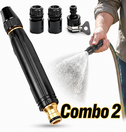 🔥SUMMER SALE: 70% OFF🔥Heavy Duty Adjustable Twist Hose Nozzle Jet Sweeper Nozzle