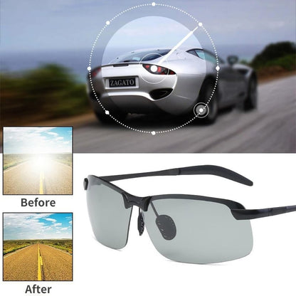 EXCLUSIVE DEAL 60% OFF ⏰ 2026 UPGRADED 🏆 New-Photochromic Sunglasses with Anti-glare Polarized Lens