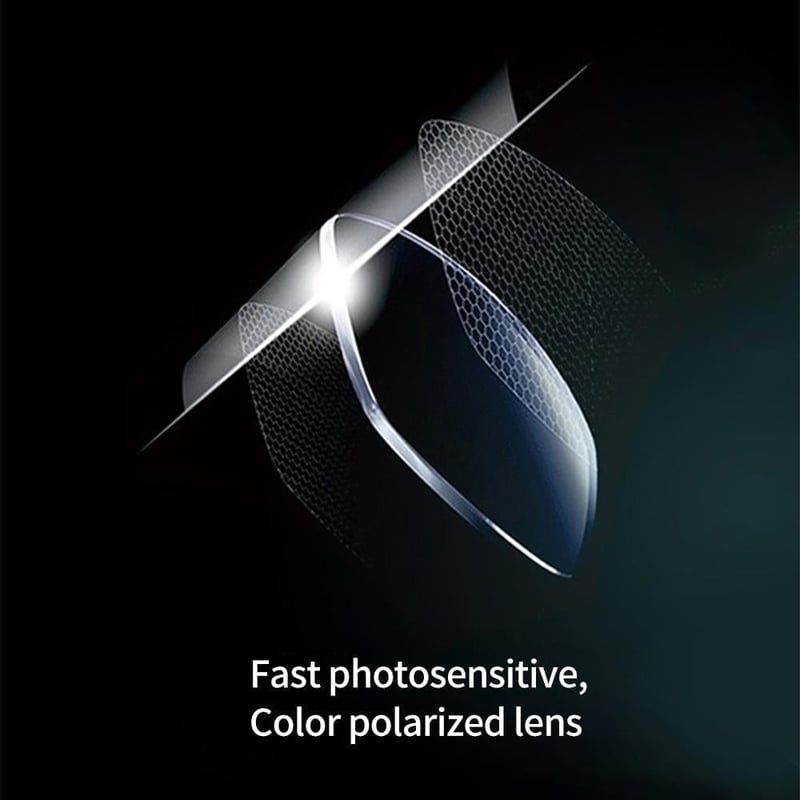 EXCLUSIVE DEAL 60% OFF ⏰ 2026 UPGRADED 🏆 New-Photochromic Sunglasses with Anti-glare Polarized Lens