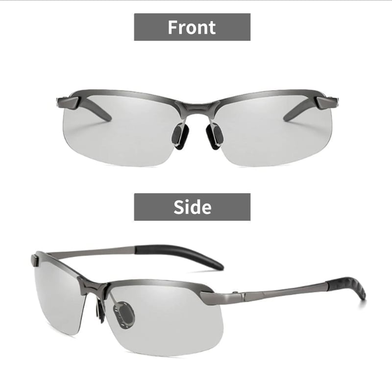 EXCLUSIVE DEAL 60% OFF ⏰ 2026 UPGRADED 🏆 New-Photochromic Sunglasses with Anti-glare Polarized Lens