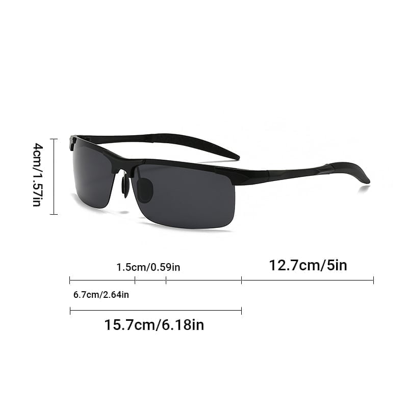 EXCLUSIVE DEAL 60% OFF ⏰ 2026 UPGRADED 🏆 New-Photochromic Sunglasses with Anti-glare Polarized Lens